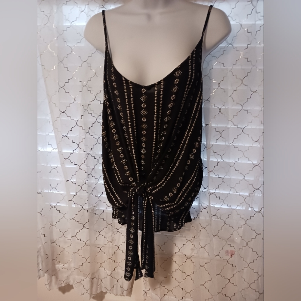 Womens Black Plus Size Tank Top 2XL